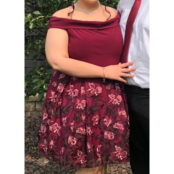 morgan and co dresses plus size